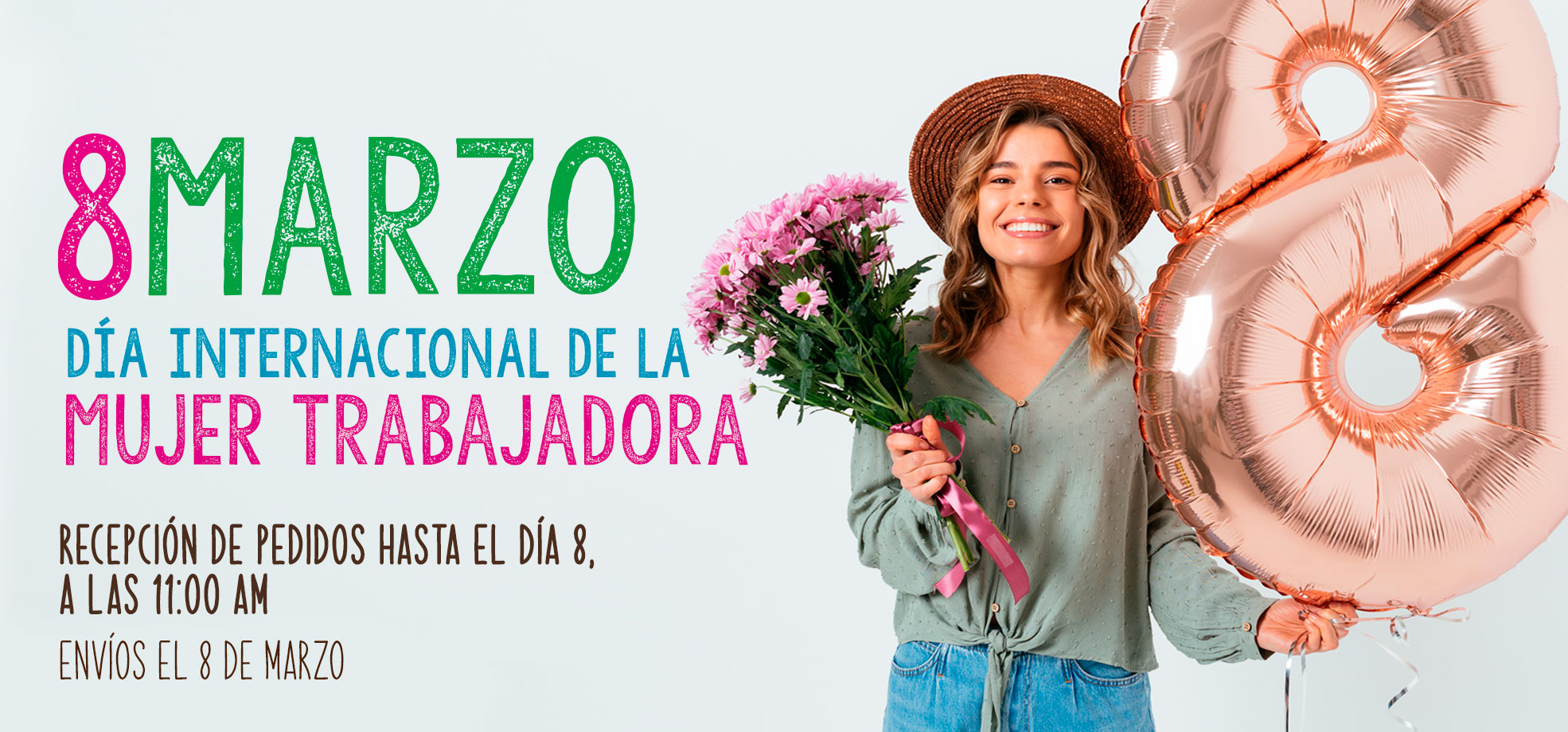 Vivero Playgarden, Vivero de Plantas y Flores en Madrid día de la Mujer trabajadora